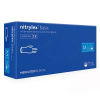 Nitrylex BASIC BLUE rukavice-velikost M