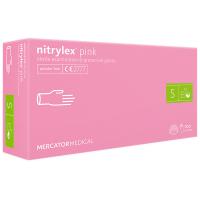 Nitrylex PINK rukavice-velikost S
