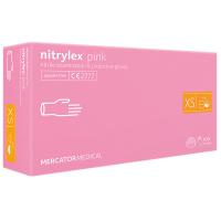 Nitrylex PINK rukavice-velikost XS