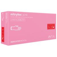 Nitrylex PINK rukavice-velikost M
