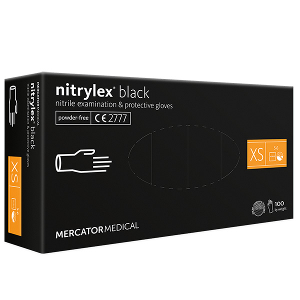 Nitrylex BLACK rukavice-velikost XS - zvìtšit obrázek