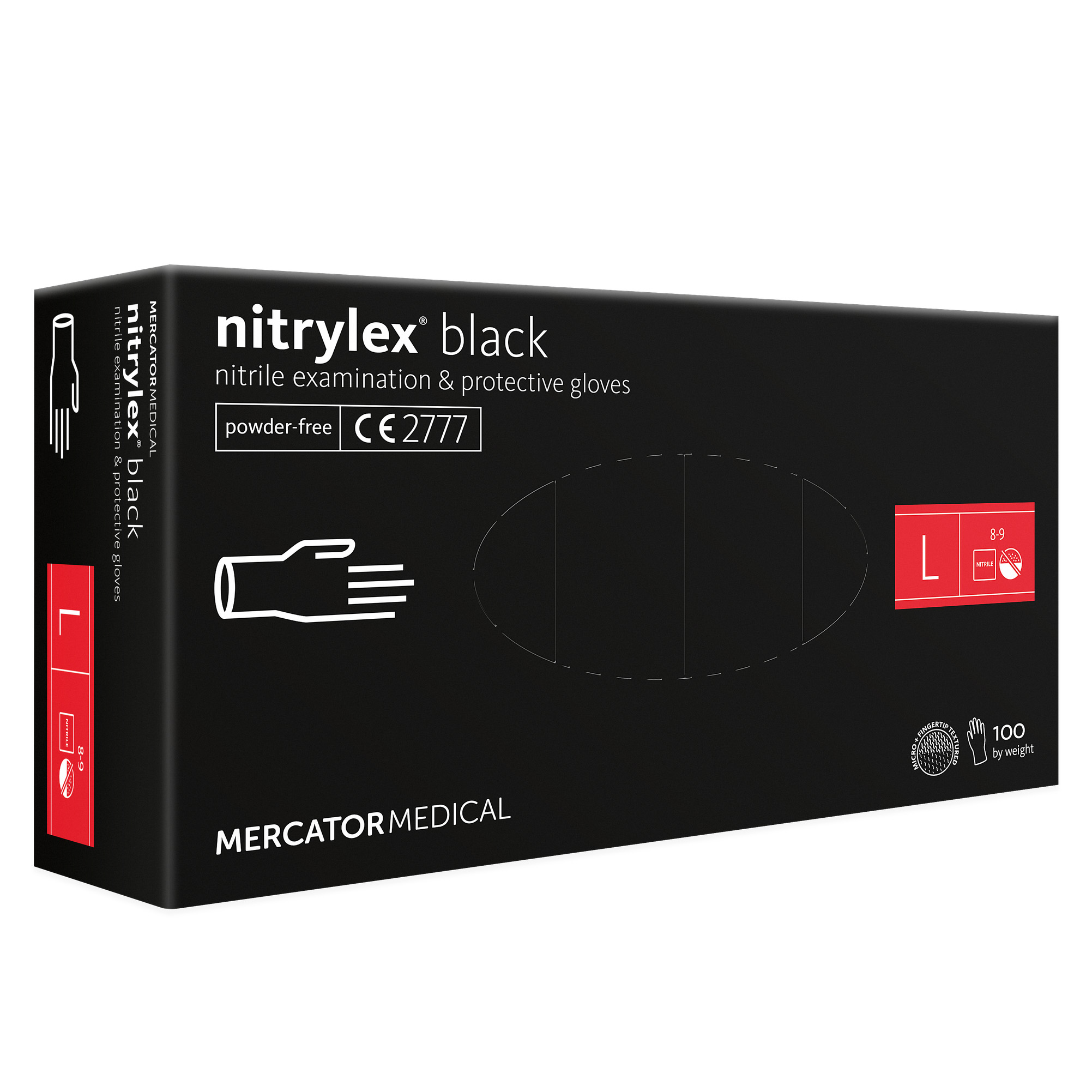 Nitrylex BLACK rukavice-velikost L - zvìtšit obrázek