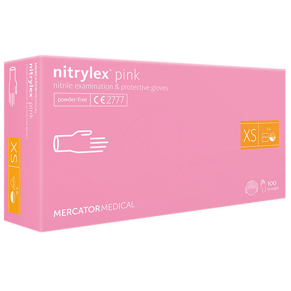 Nitrylex PINK rukavice-velikost XS - zvìtšit obrázek