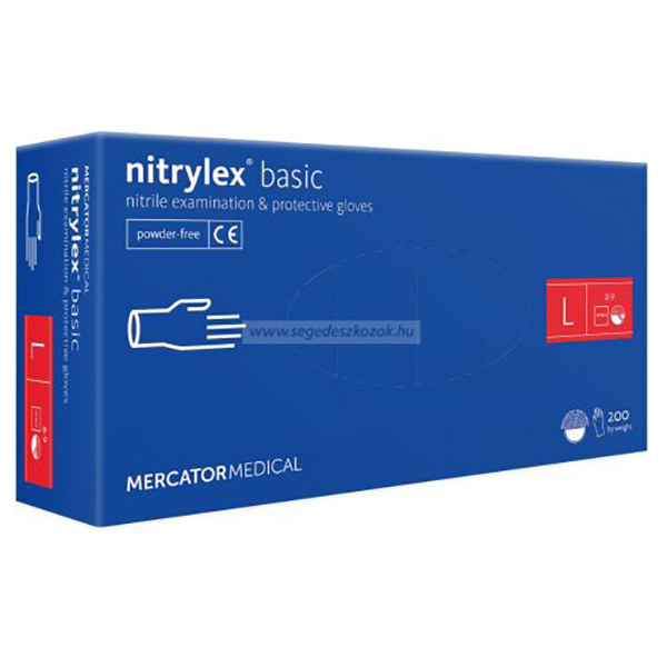 Nitrylex BASIC BLUE rukavice - velikost L - zvìtšit obrázek